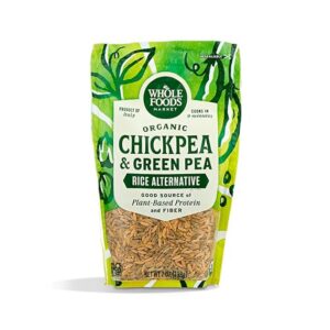 WHOLE FOODS MARKET Organic Chickpea & Green Pea Rice Alternative, 7 OZ