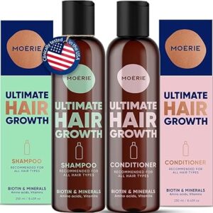 Moerie Volumizing Shampoo and Conditioner for Hair Loss