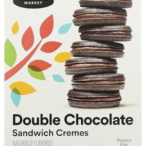 365 by Whole Foods Market, Double Chocolate Sandwich Cremes, 20 Ounce